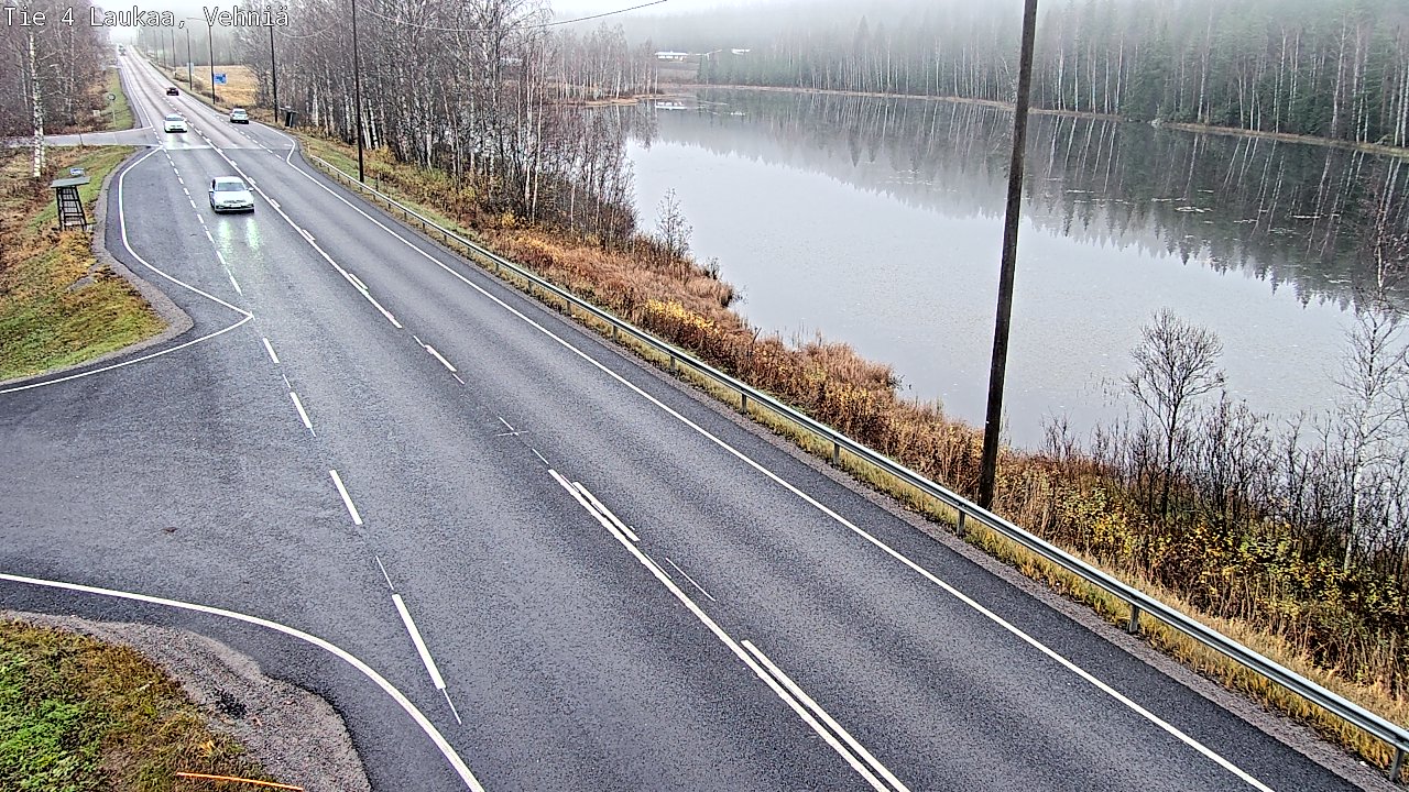Kelikamerat Kuva Tie 4  Laukaa, Vehniä, Laukaa, Keski-Suomi