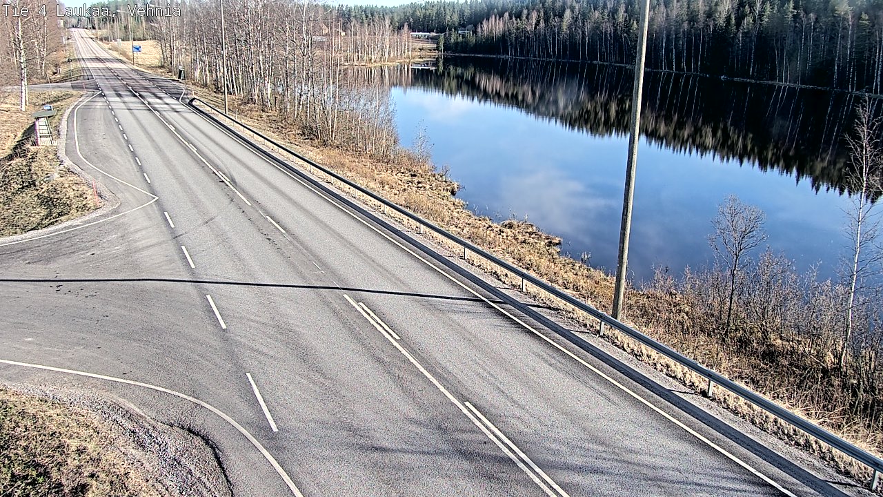 Weather Camera Image Road 4  Laukaa, Vehniä, Laukaa, Keski-Suomi