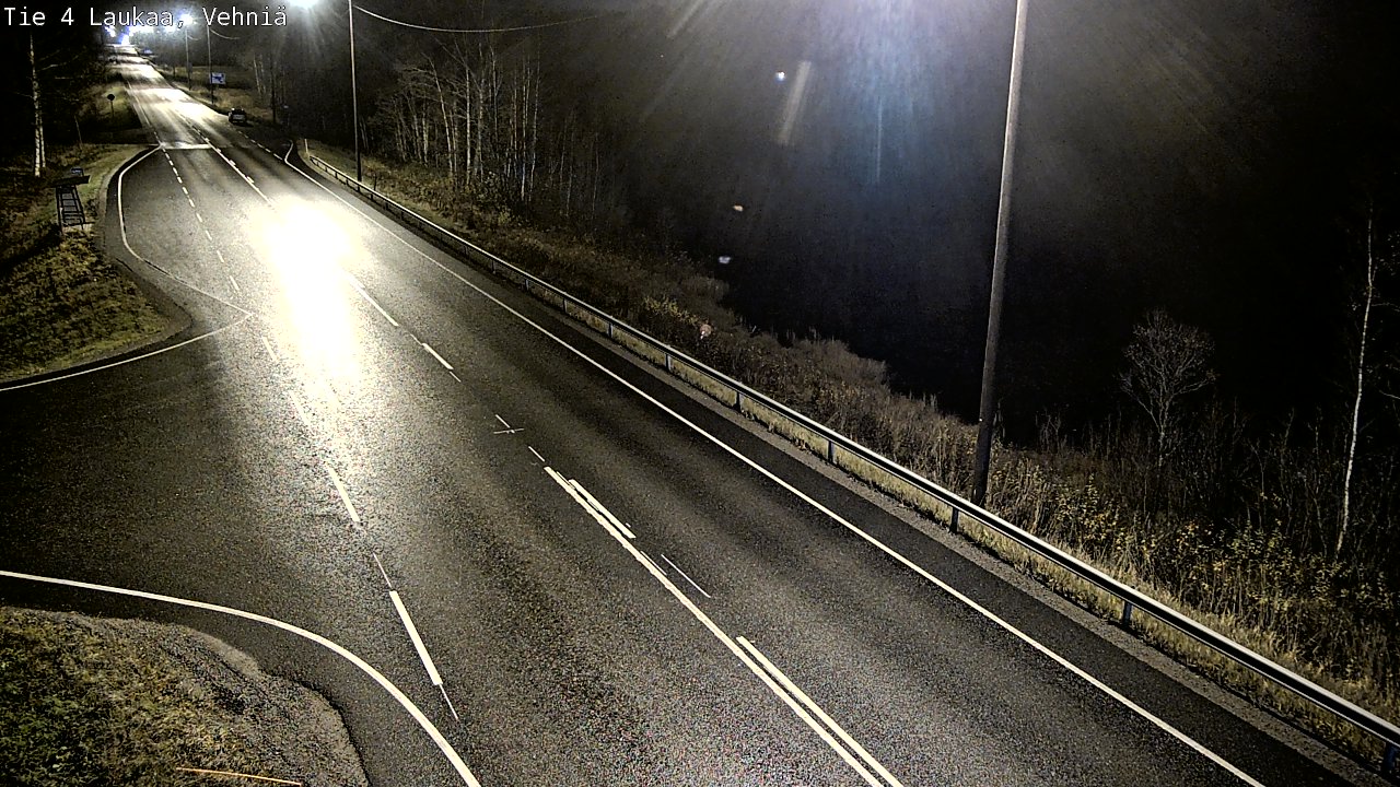 Weather Camera Image Road 4  Laukaa, Vehniä, Laukaa, Keski-Suomi