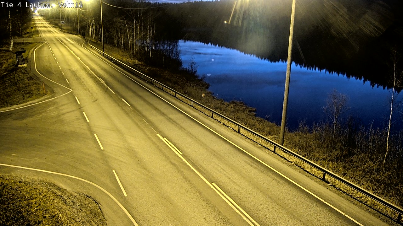 Weather Camera Image Road 4  Laukaa, Vehniä, Laukaa, Keski-Suomi