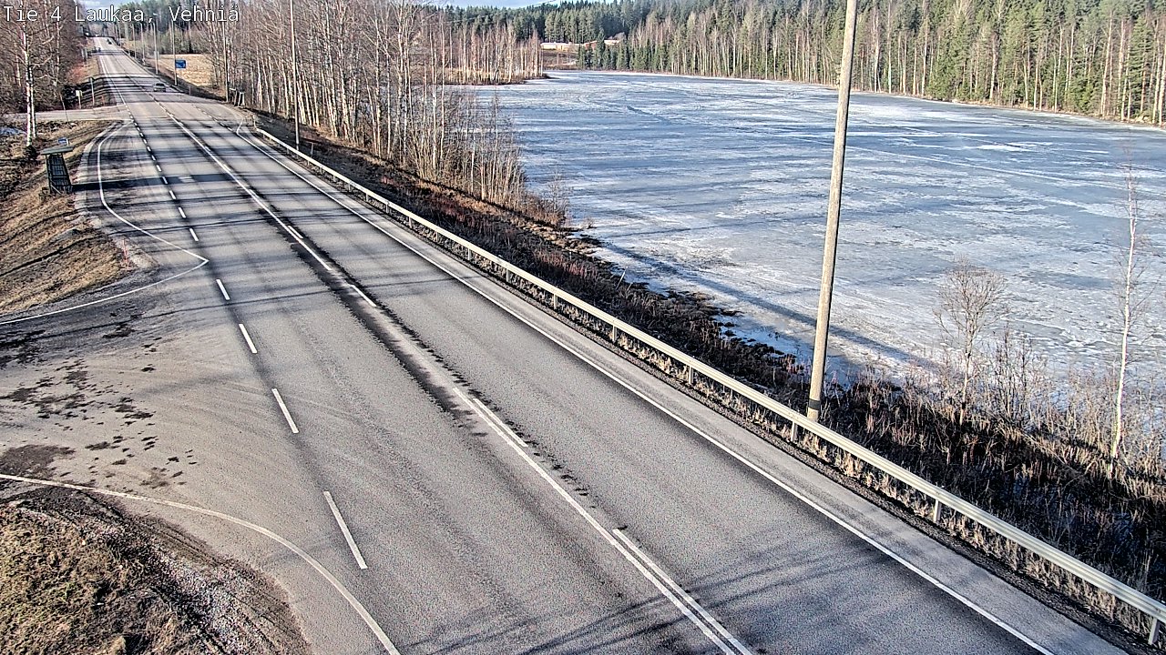 Weather Camera Image Väg 4  Laukaa, Vehniä, Laukaa, Keski-Suomi