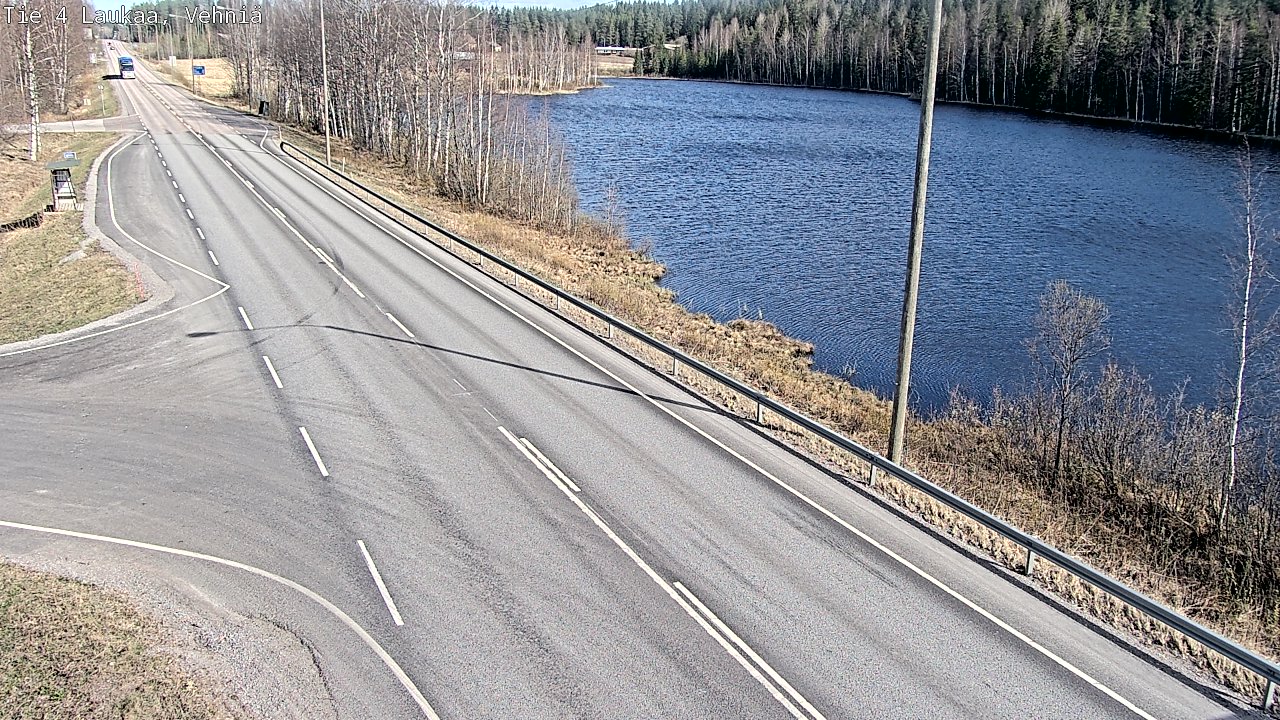 Kelikamerat Kuva Tie 4  Laukaa, Vehniä, Laukaa, Keski-Suomi