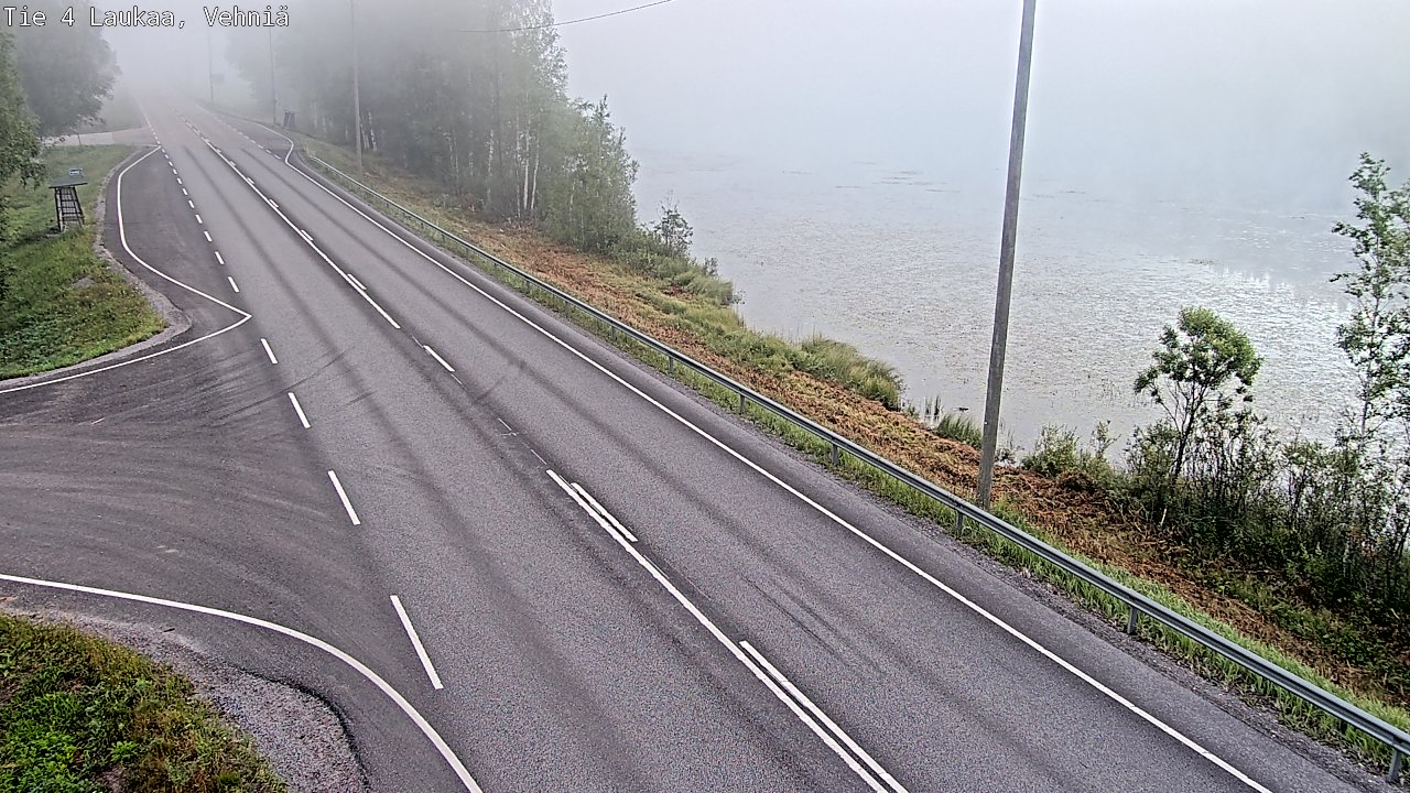 Weather Camera Image Road 4  Laukaa, Vehniä, Laukaa, Keski-Suomi