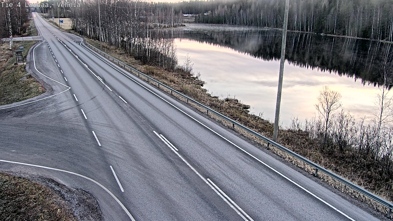 Weather Camera Image Road 4  Laukaa, Vehniä, Laukaa, Keski-Suomi