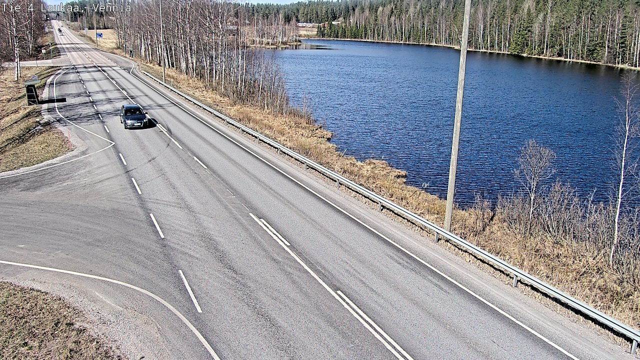 Weather Camera Image Road 4  Laukaa, Vehniä, Laukaa, Keski-Suomi