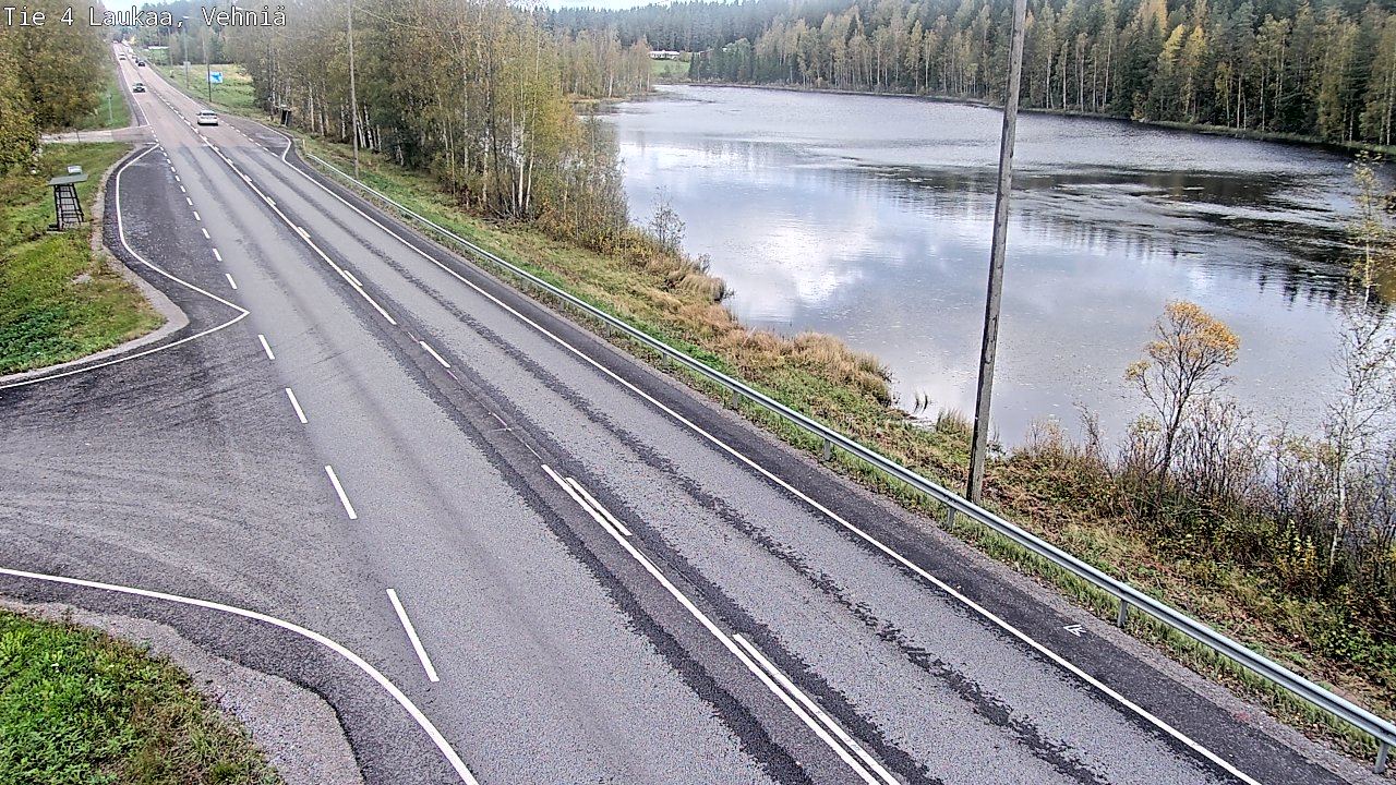 Weather Camera Image Road 4  Laukaa, Vehniä, Laukaa, Keski-Suomi