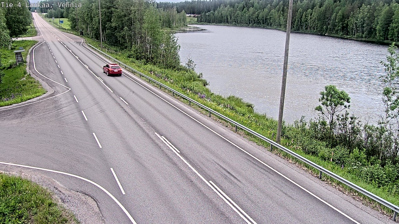 Kelikamerat Kuva Tie 4  Laukaa, Vehniä, Laukaa, Keski-Suomi