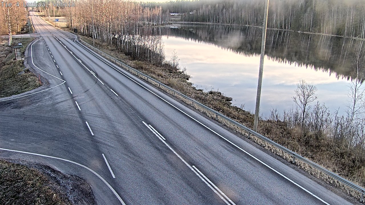 Weather Camera Image Väg 4  Laukaa, Vehniä, Laukaa, Keski-Suomi