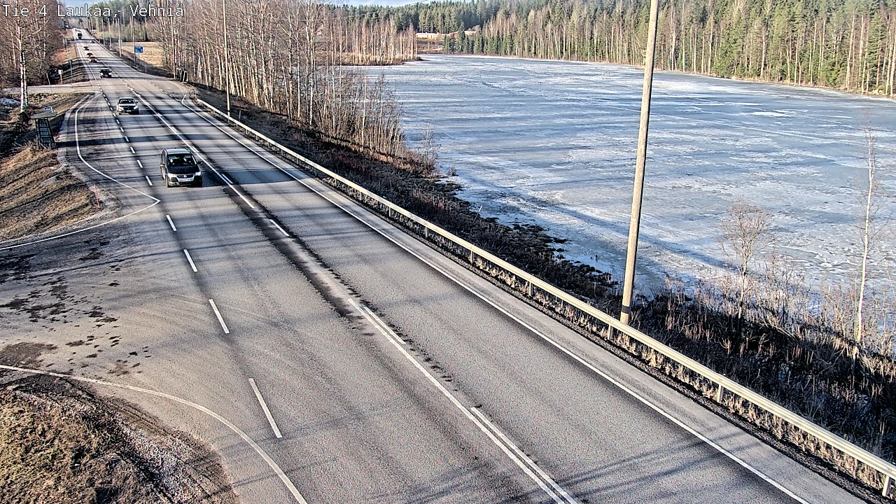 Weather Camera Image Väg 4  Laukaa, Vehniä, Laukaa, Keski-Suomi