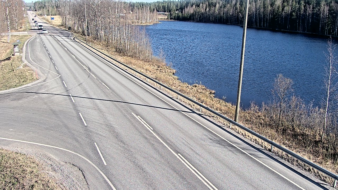 Kelikamerat Kuva Tie 4  Laukaa, Vehniä, Laukaa, Keski-Suomi