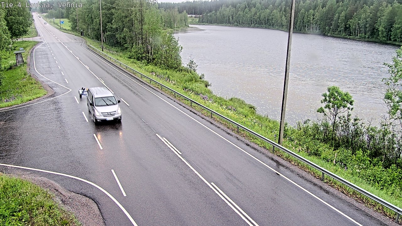 Kelikamerat Kuva Tie 4  Laukaa, Vehniä, Laukaa, Keski-Suomi