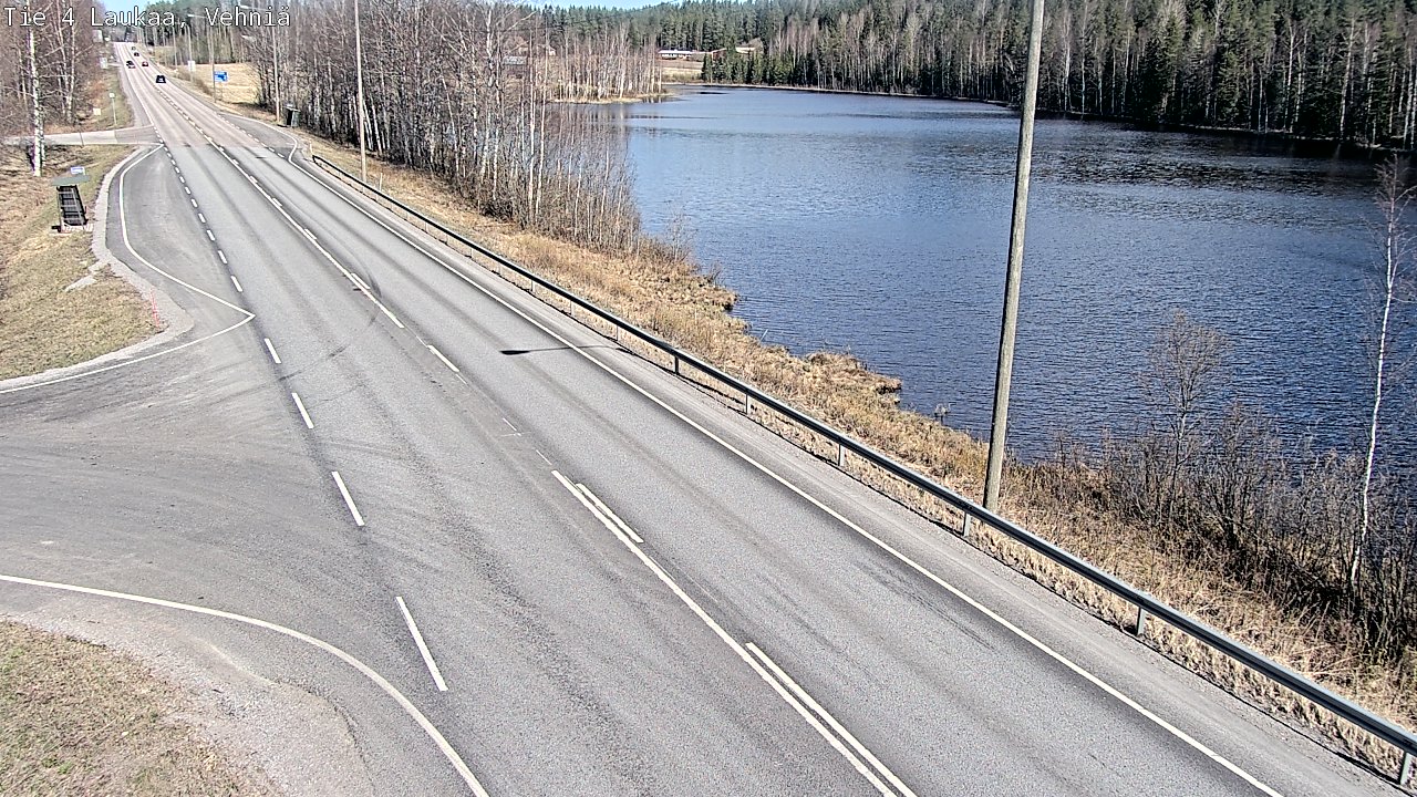 Weather Camera Image Road 4  Laukaa, Vehniä, Laukaa, Keski-Suomi