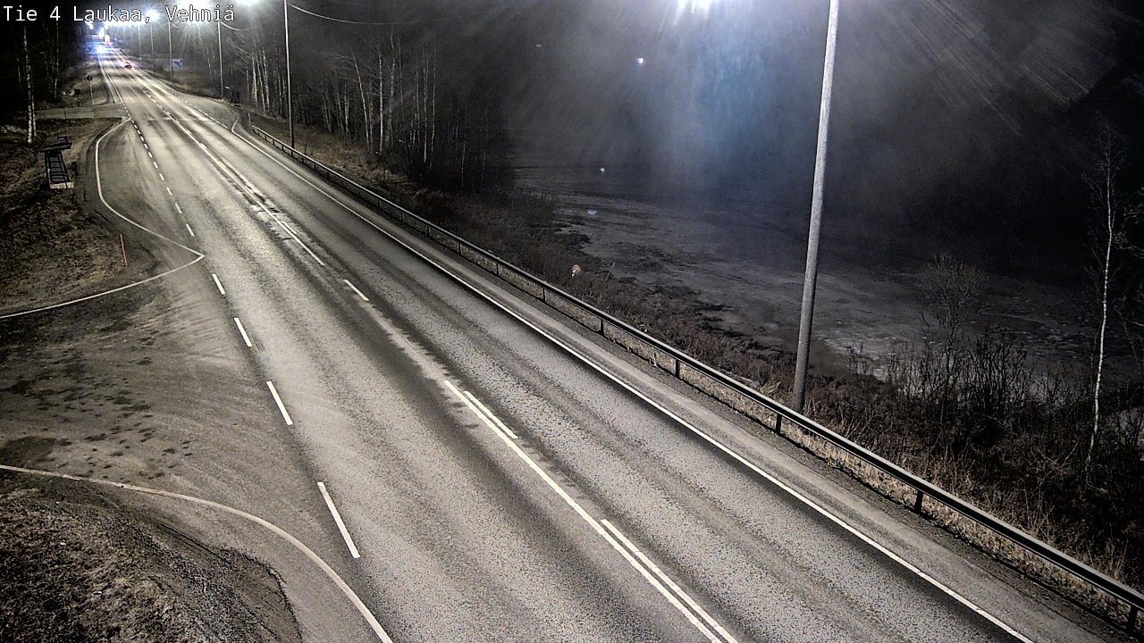 Weather Camera Image Road 4  Laukaa, Vehniä, Laukaa, Keski-Suomi