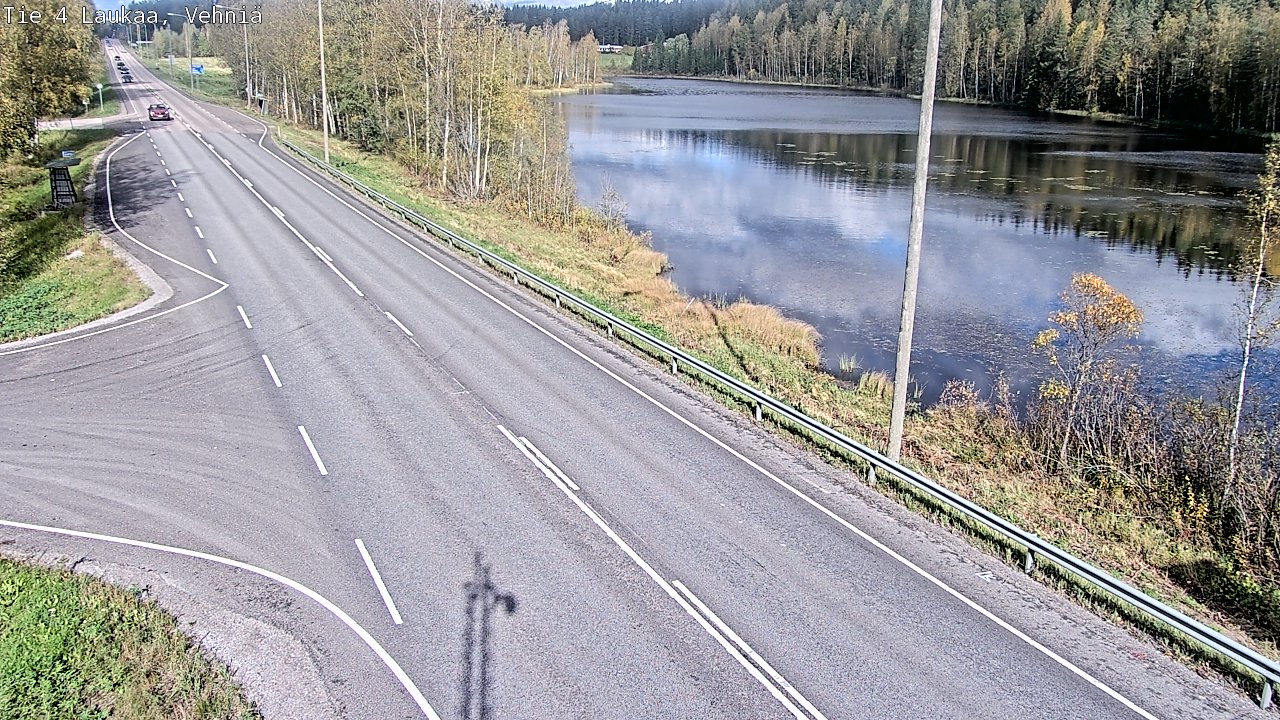 Weather Camera Image Road 4  Laukaa, Vehniä, Laukaa, Keski-Suomi