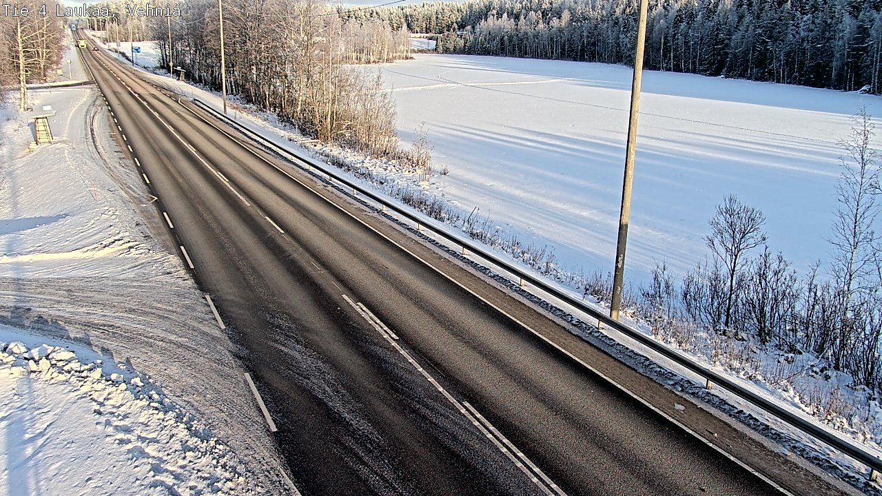 Weather Camera Image Road 4  Laukaa, Vehniä, Laukaa, Keski-Suomi