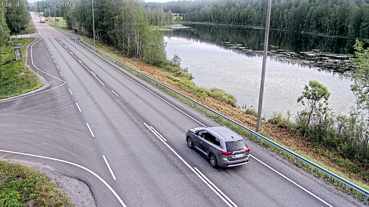 Weather Camera Image Road 4  Laukaa, Vehniä, Laukaa, Keski-Suomi