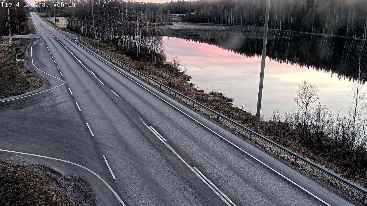 Weather Camera Image Road 4  Laukaa, Vehniä, Laukaa, Keski-Suomi