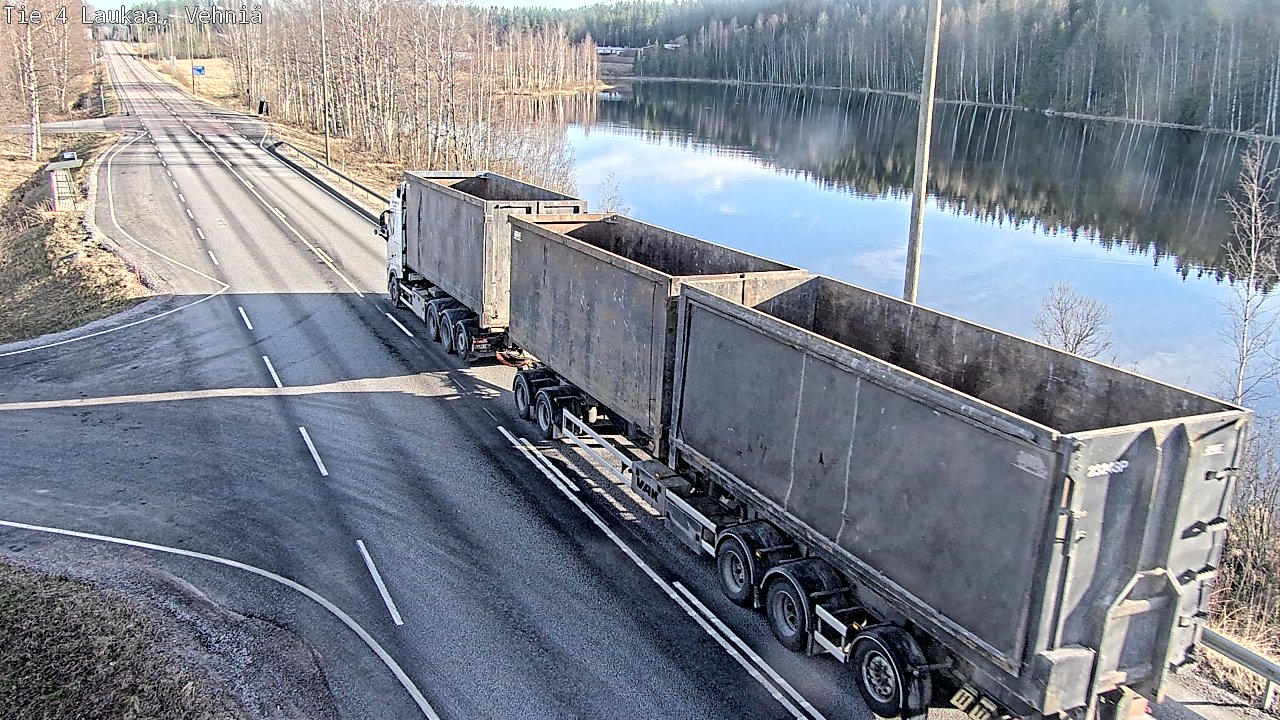 Weather Camera Image Road 4  Laukaa, Vehniä, Laukaa, Keski-Suomi