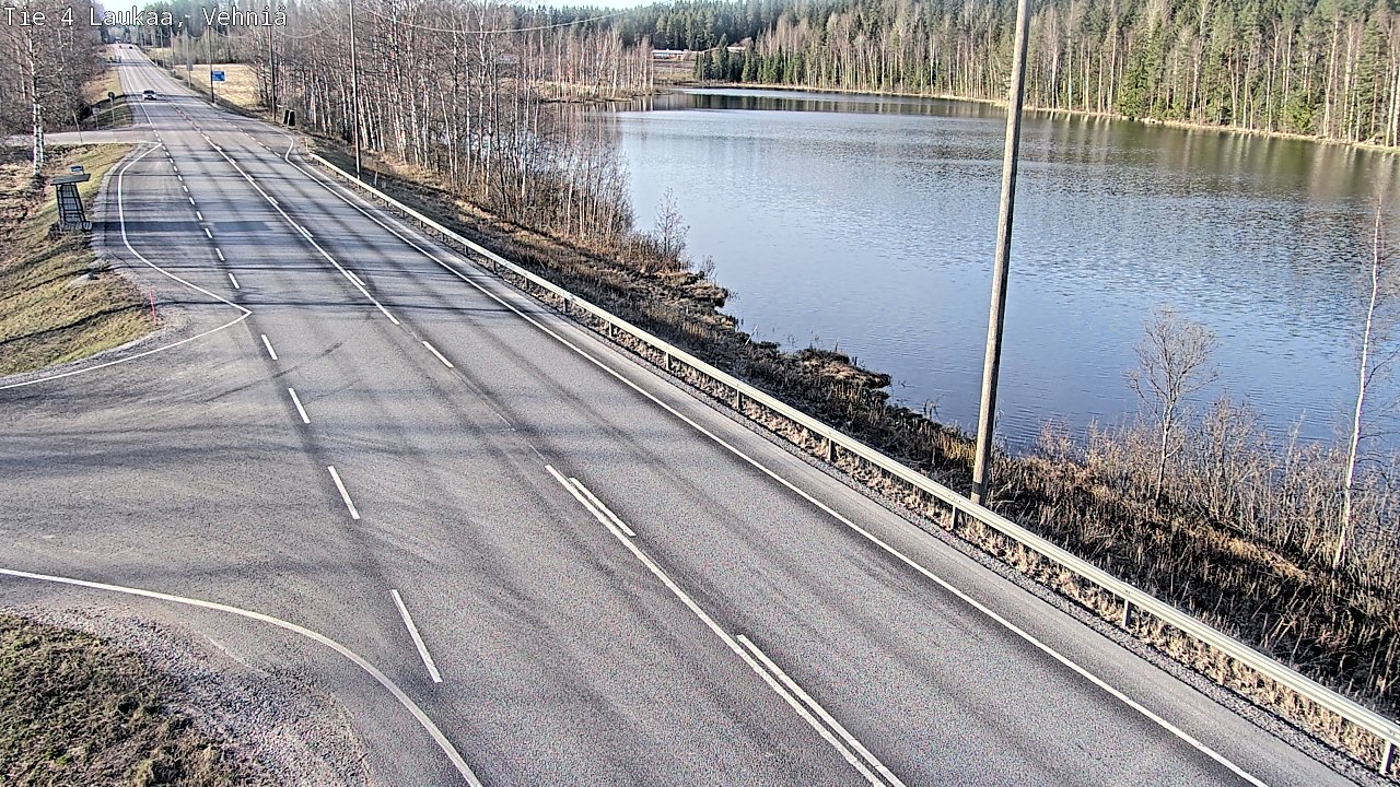 Weather Camera Image Road 4  Laukaa, Vehniä, Laukaa, Keski-Suomi