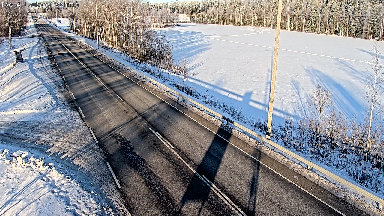 Weather Camera Image Road 4  Laukaa, Vehniä, Laukaa, Keski-Suomi
