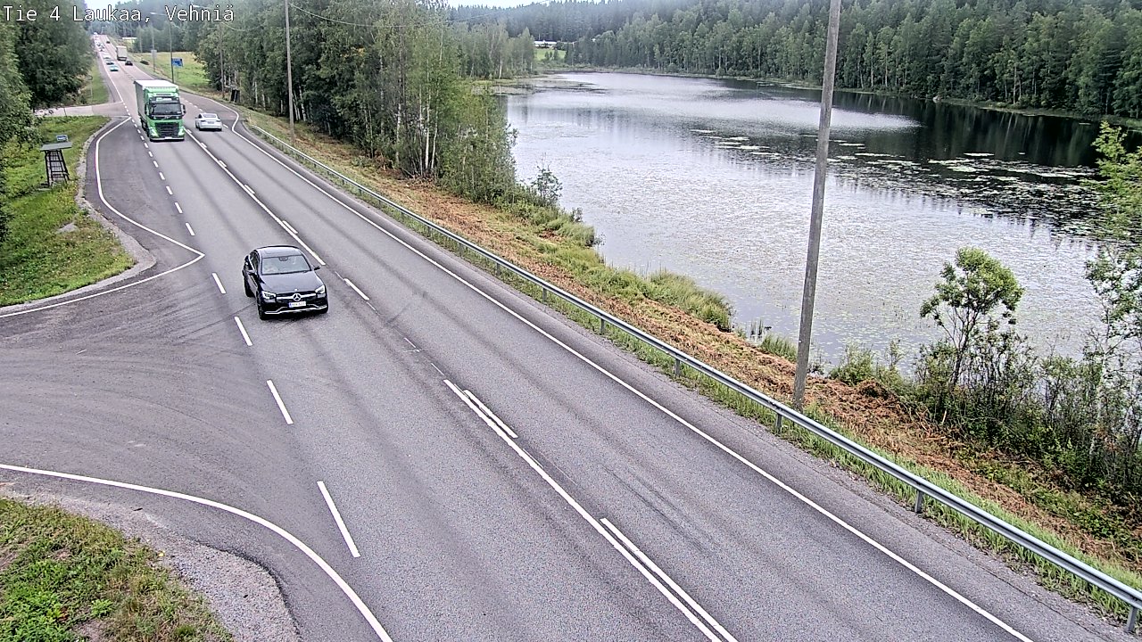 Weather Camera Image Väg 4  Laukaa, Vehniä, Laukaa, Keski-Suomi