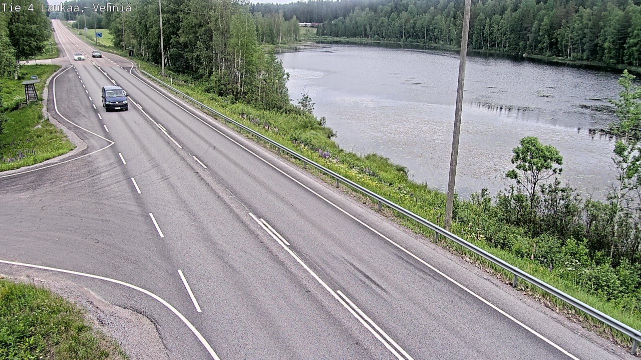 Kelikamerat Kuva Tie 4  Laukaa, Vehniä, Laukaa, Keski-Suomi