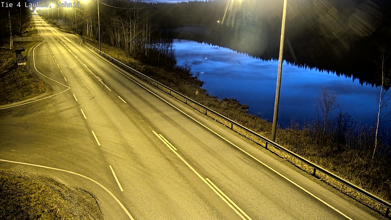 Weather Camera Image Road 4  Laukaa, Vehniä, Laukaa, Keski-Suomi