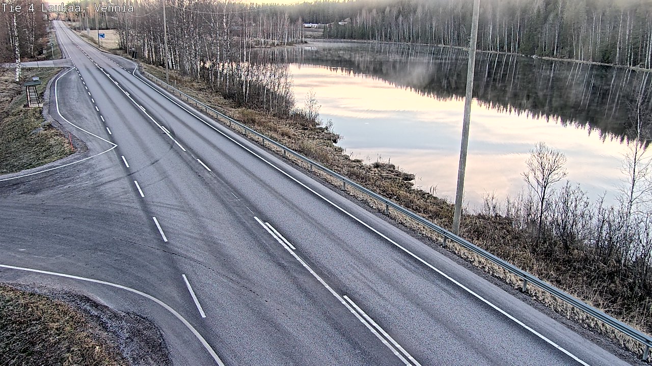 Weather Camera Image Road 4  Laukaa, Vehniä, Laukaa, Keski-Suomi