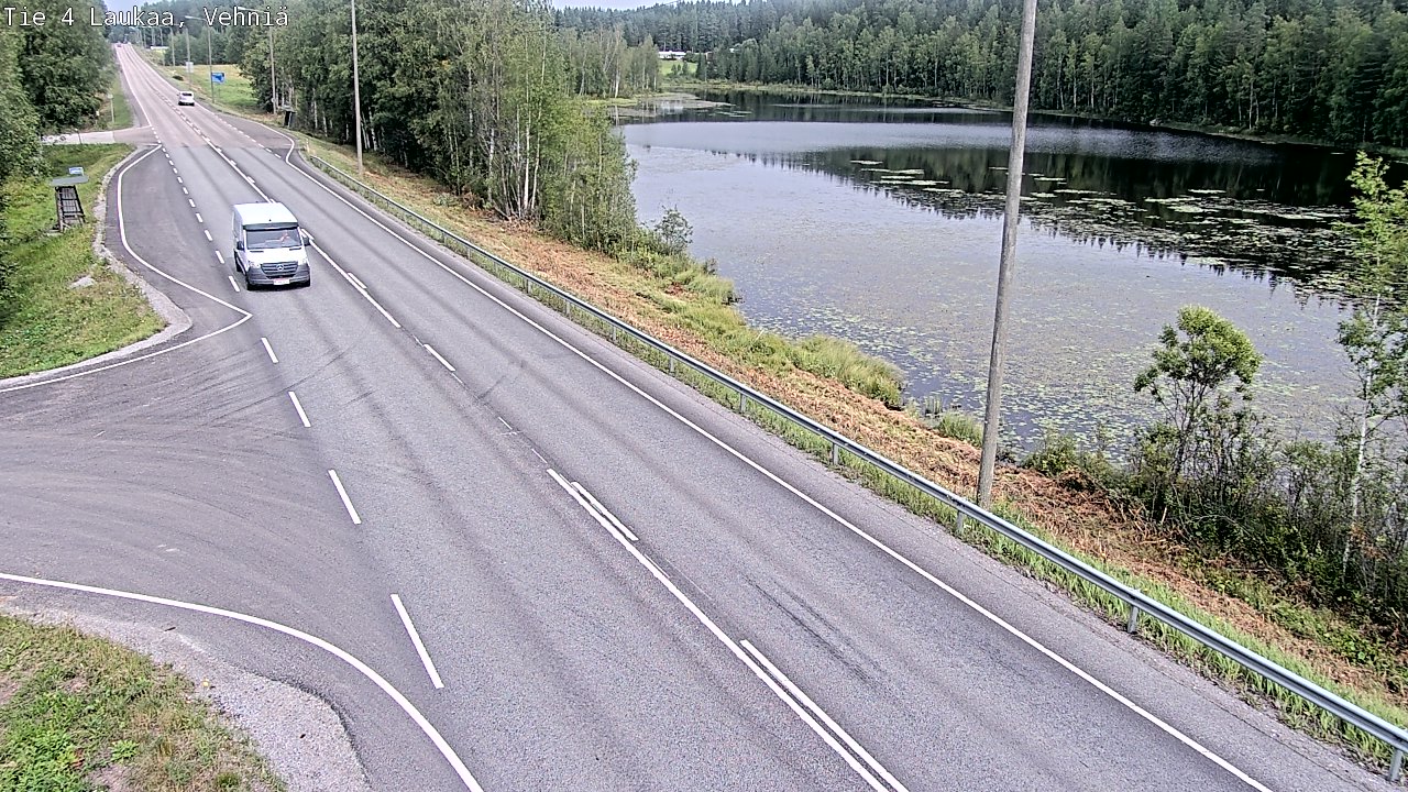 Weather Camera Image Väg 4  Laukaa, Vehniä, Laukaa, Keski-Suomi