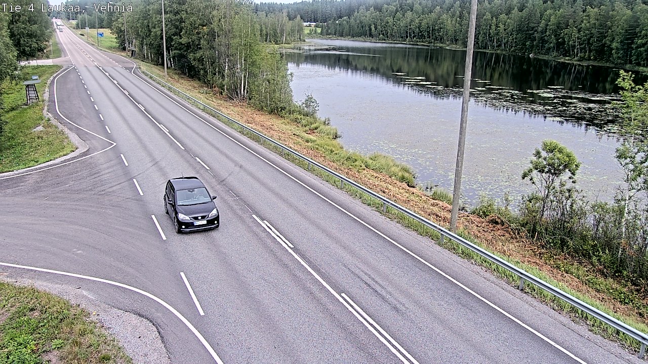 Weather Camera Image Väg 4  Laukaa, Vehniä, Laukaa, Keski-Suomi