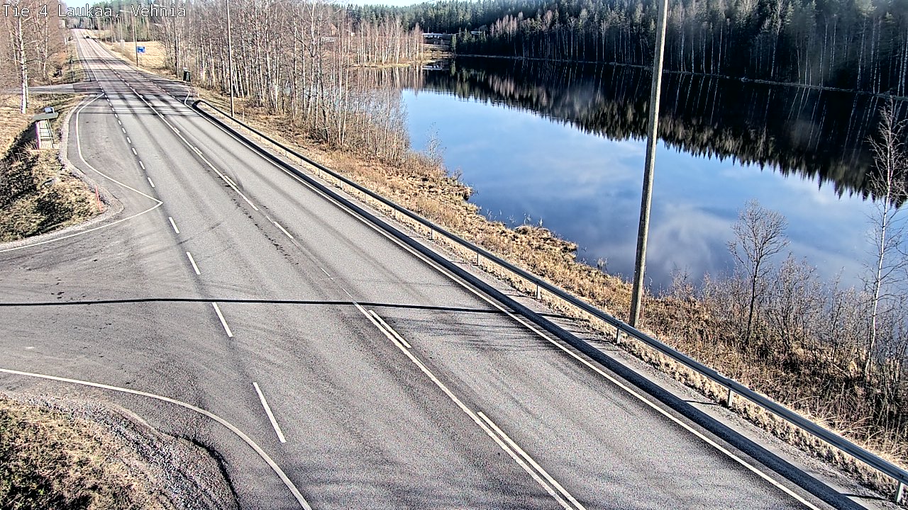 Weather Camera Image Road 4  Laukaa, Vehniä, Laukaa, Keski-Suomi