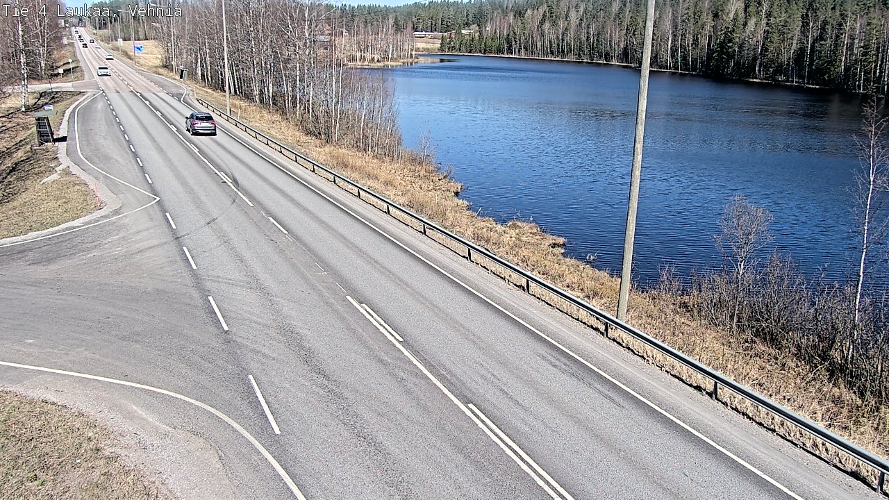 Weather Camera Image Road 4  Laukaa, Vehniä, Laukaa, Keski-Suomi