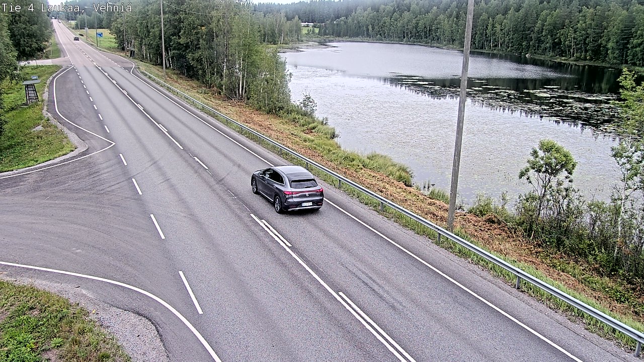 Weather Camera Image Väg 4  Laukaa, Vehniä, Laukaa, Keski-Suomi
