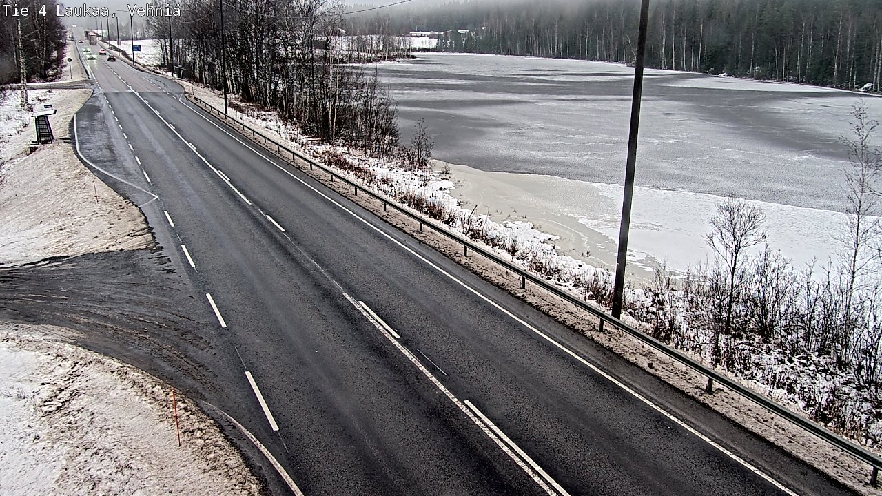 Weather Camera Image Väg 4  Laukaa, Vehniä, Laukaa, Keski-Suomi