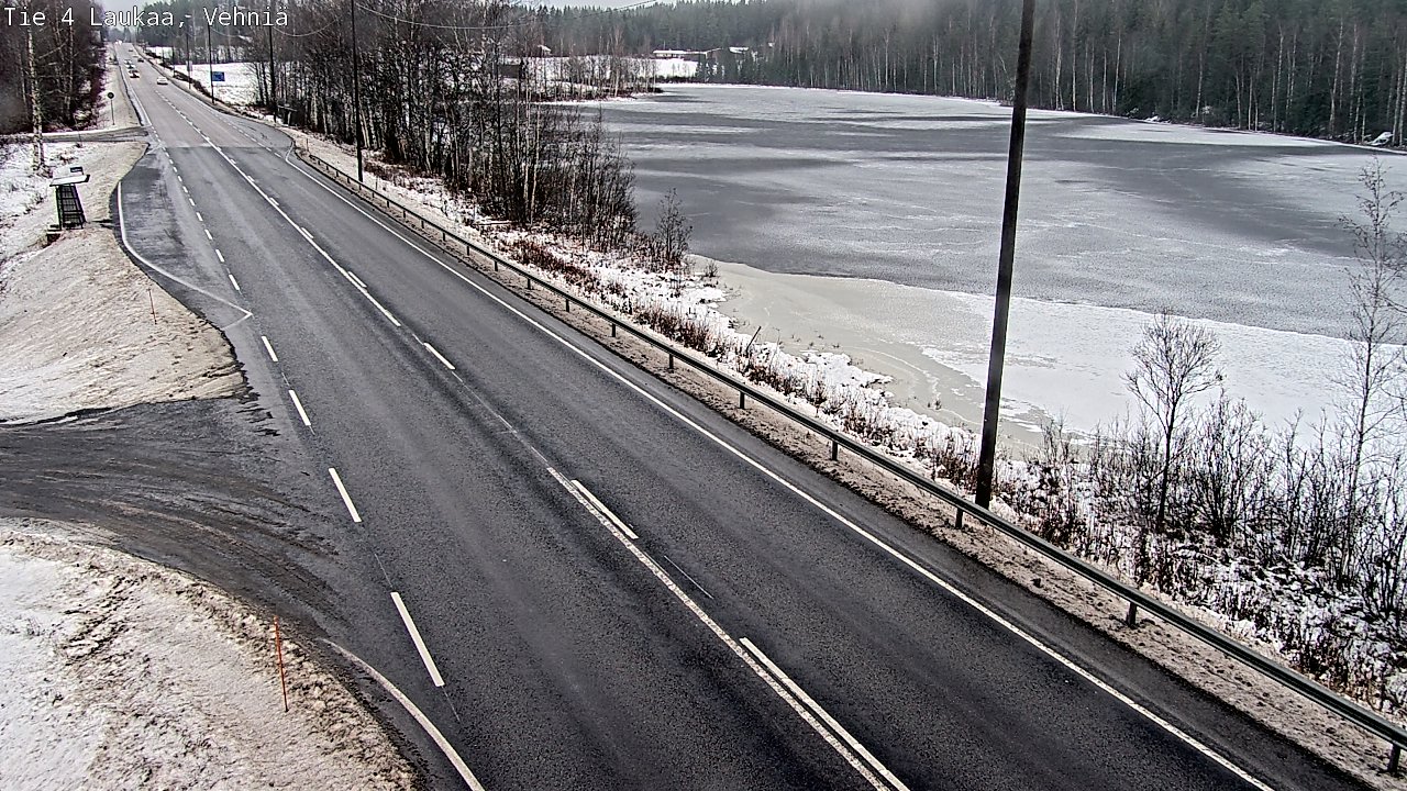 Weather Camera Image Väg 4  Laukaa, Vehniä, Laukaa, Keski-Suomi