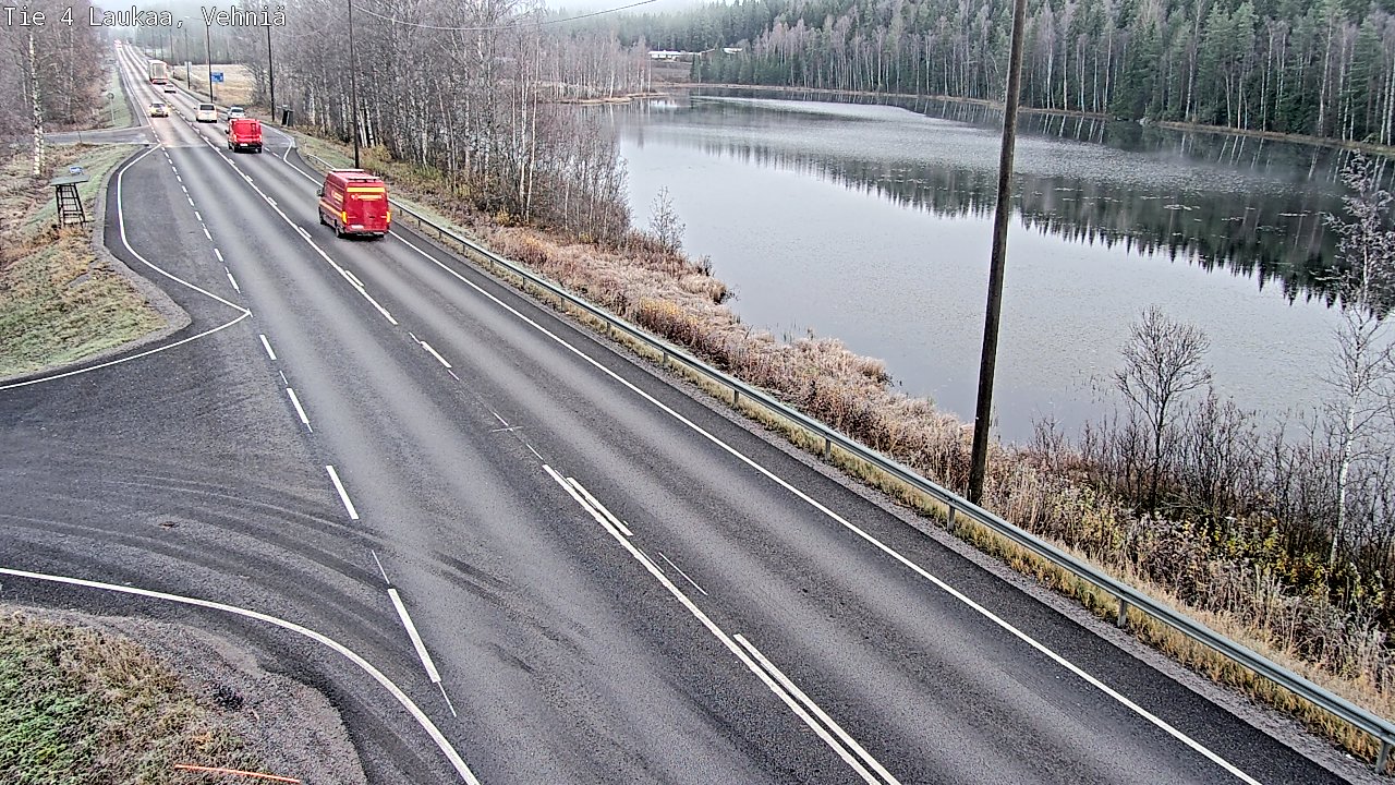 Kelikamerat Kuva Tie 4  Laukaa, Vehniä, Laukaa, Keski-Suomi