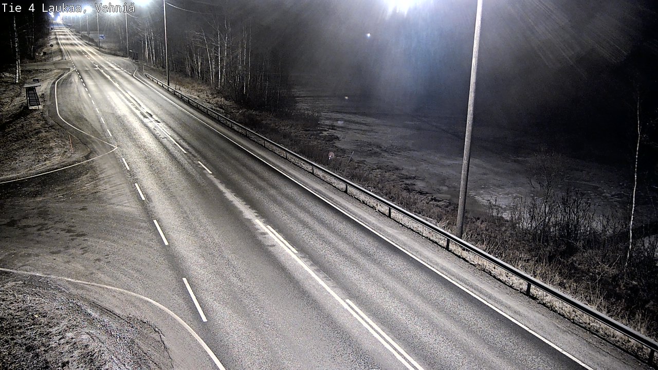 Weather Camera Image Road 4  Laukaa, Vehniä, Laukaa, Keski-Suomi