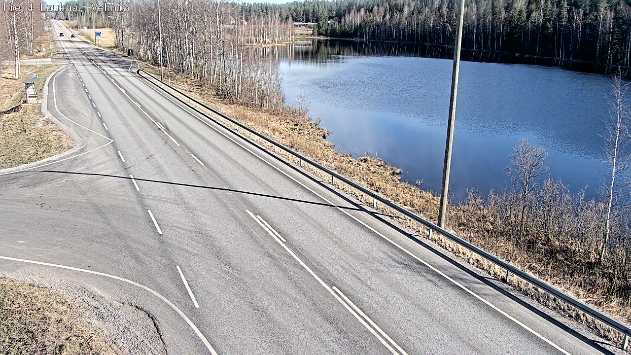Weather Camera Image Road 4  Laukaa, Vehniä, Laukaa, Keski-Suomi