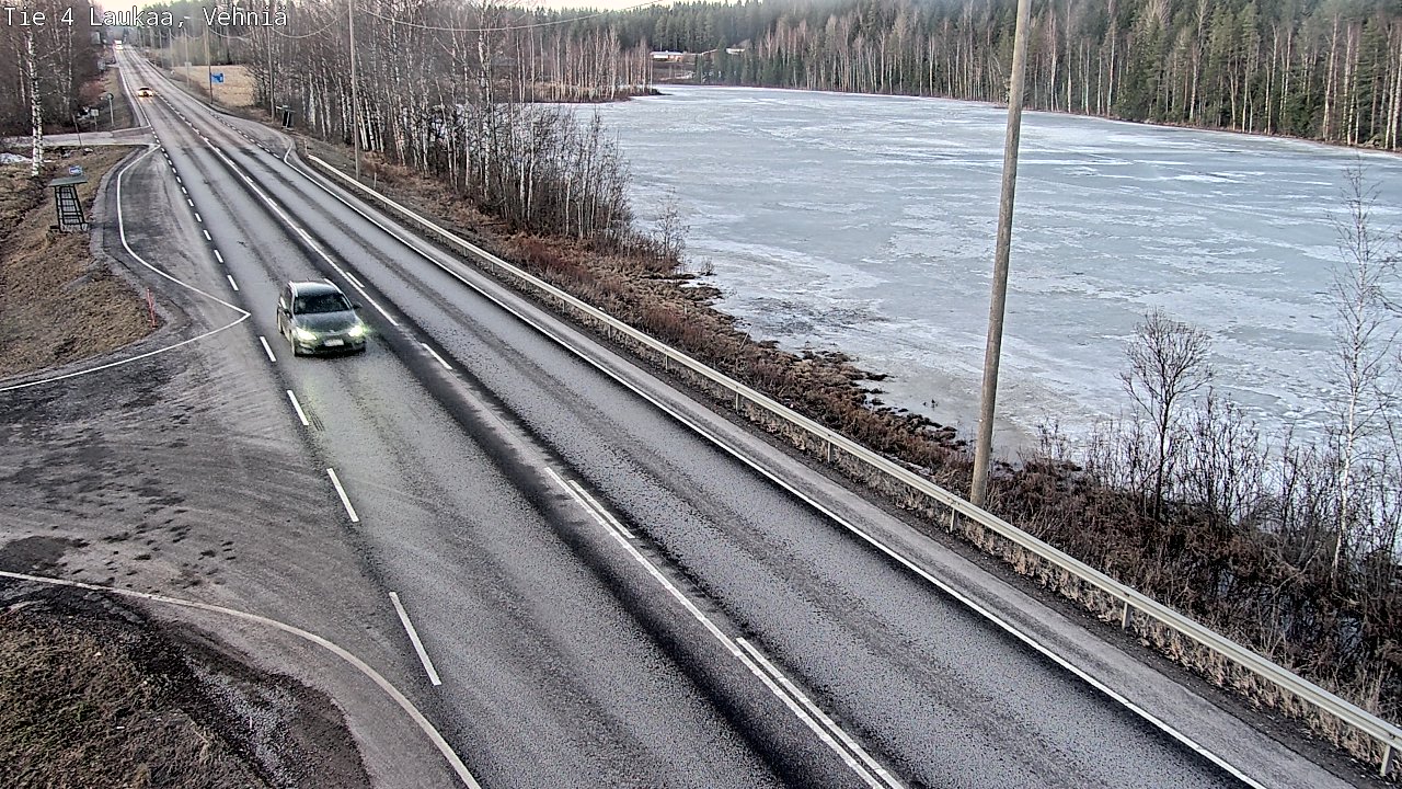 Weather Camera Image Road 4  Laukaa, Vehniä, Laukaa, Keski-Suomi