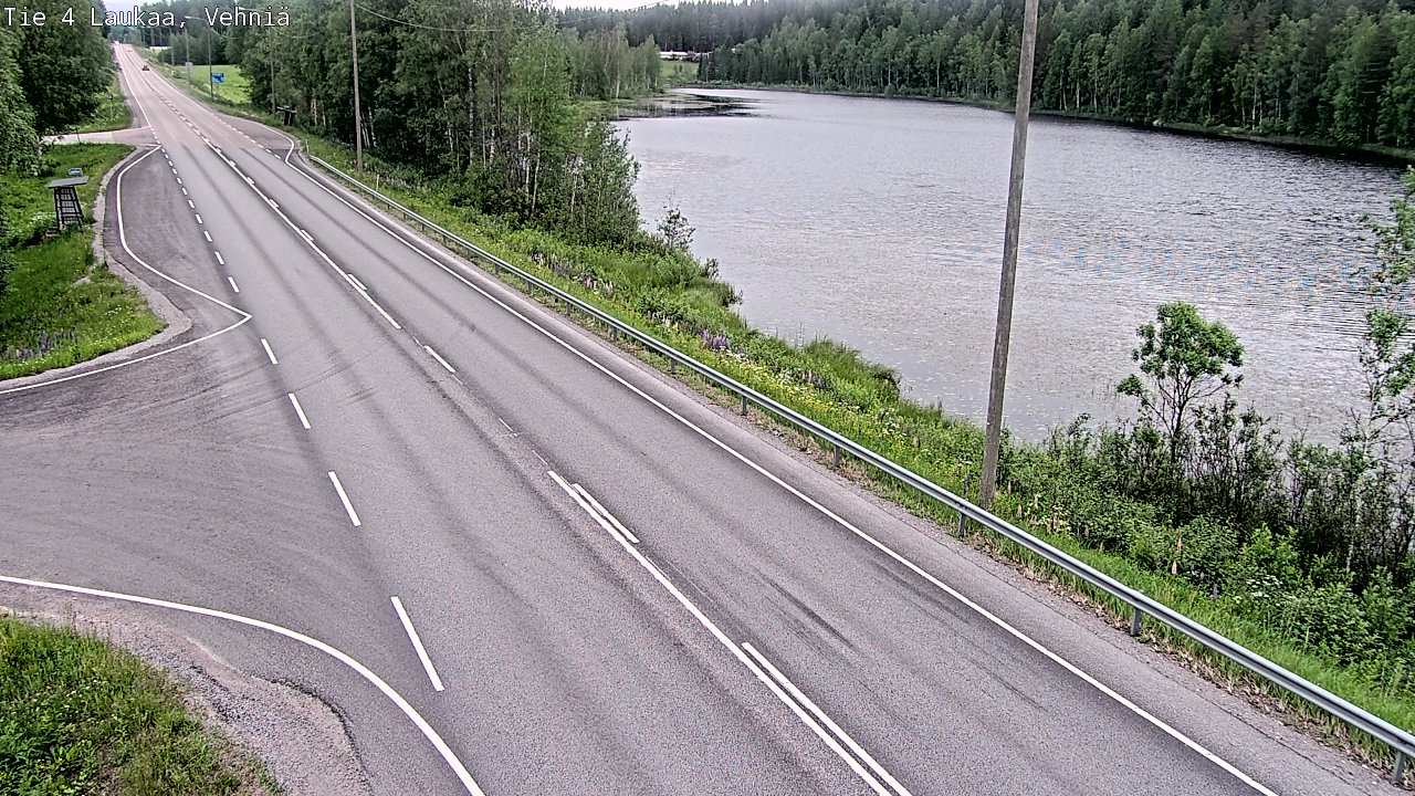 Kelikamerat Kuva Tie 4  Laukaa, Vehniä, Laukaa, Keski-Suomi