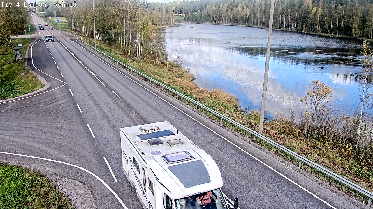 Weather Camera Image Road 4  Laukaa, Vehniä, Laukaa, Keski-Suomi