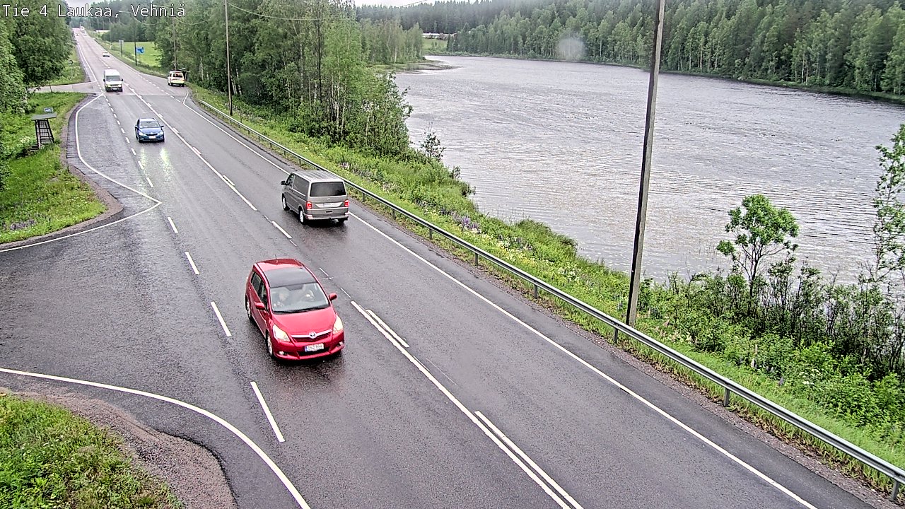 Weather Camera Image Väg 4  Laukaa, Vehniä, Laukaa, Keski-Suomi
