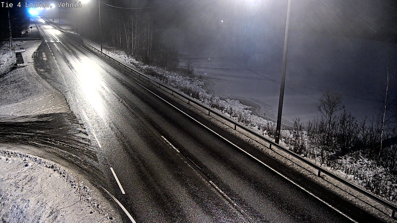 Weather Camera Image Väg 4  Laukaa, Vehniä, Laukaa, Keski-Suomi