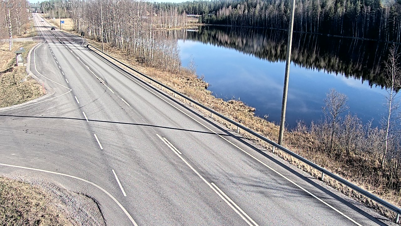Weather Camera Image Road 4  Laukaa, Vehniä, Laukaa, Keski-Suomi