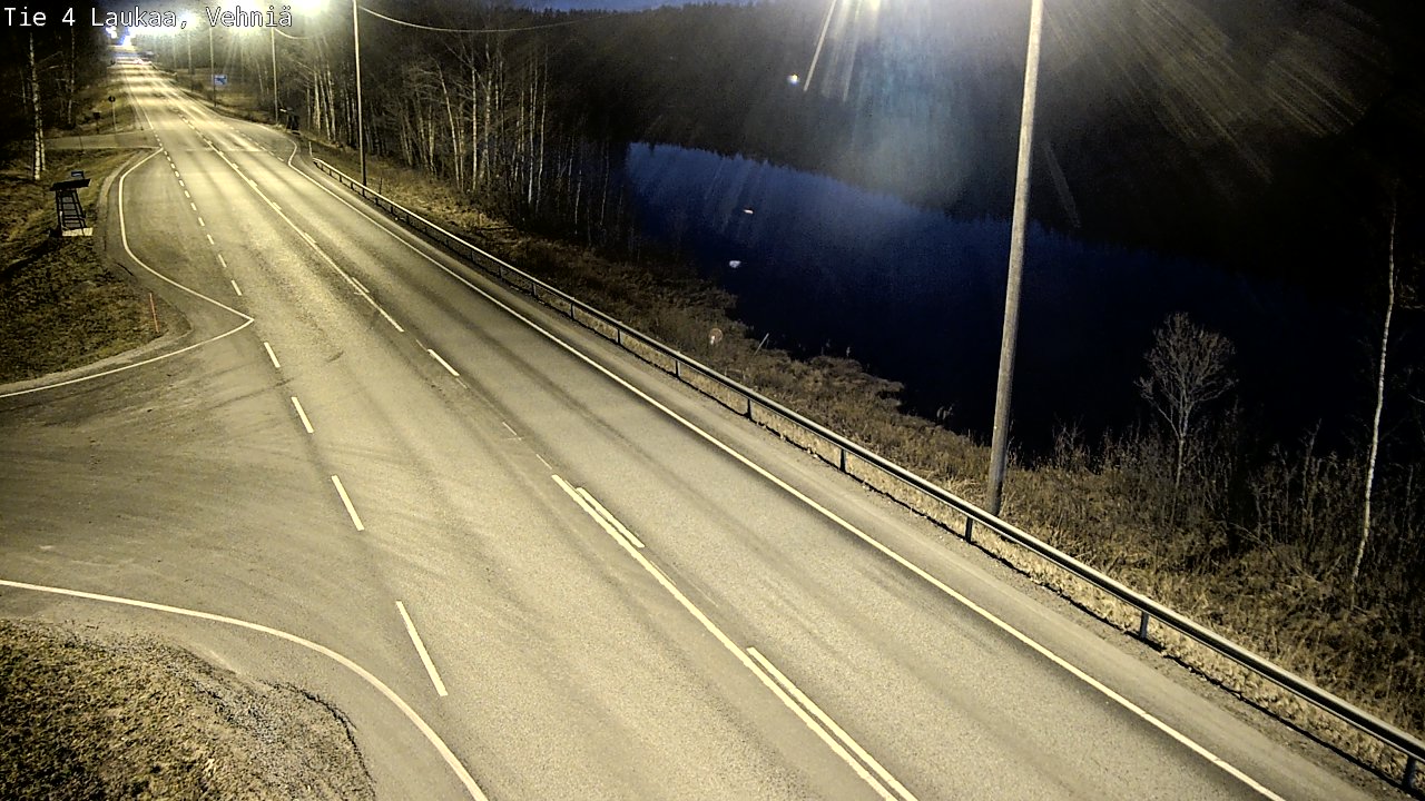 Weather Camera Image Road 4  Laukaa, Vehniä, Laukaa, Keski-Suomi