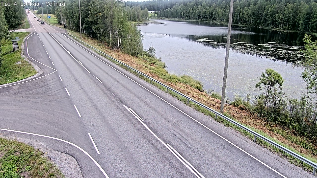 Weather Camera Image Väg 4  Laukaa, Vehniä, Laukaa, Keski-Suomi