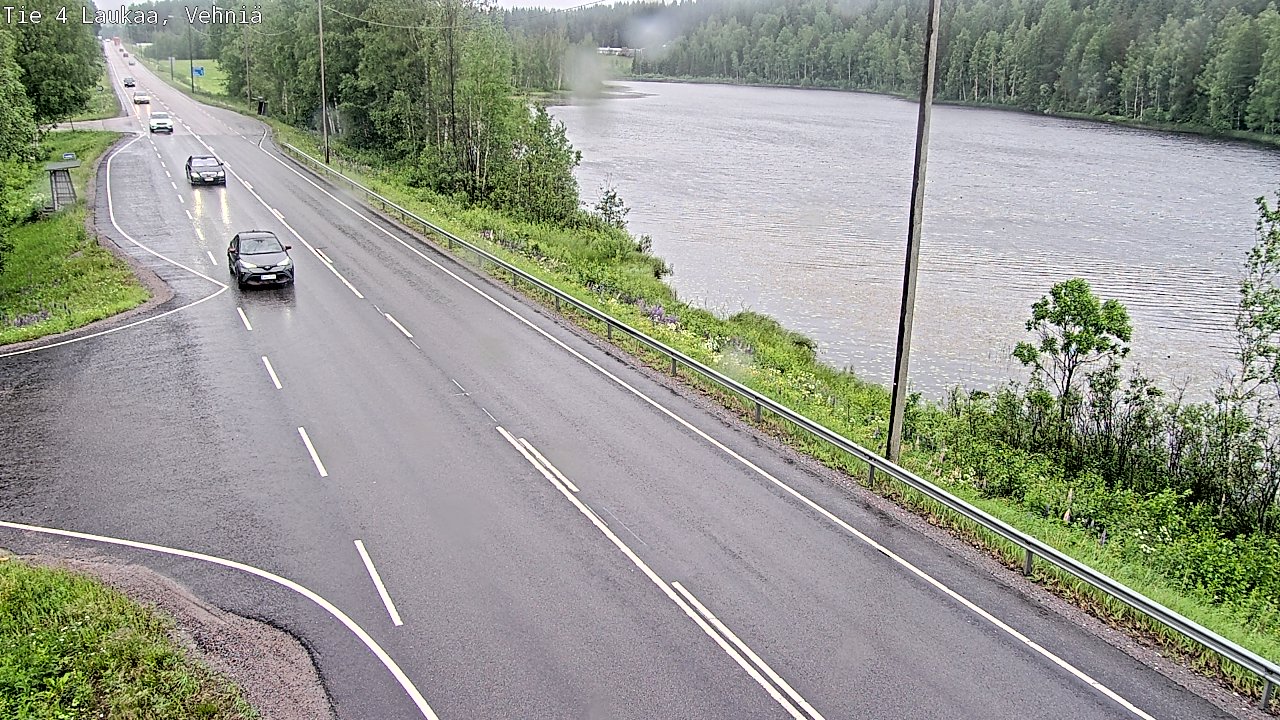 Weather Camera Image Väg 4  Laukaa, Vehniä, Laukaa, Keski-Suomi