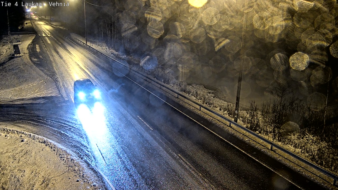 Weather Camera Image Väg 4  Laukaa, Vehniä, Laukaa, Keski-Suomi
