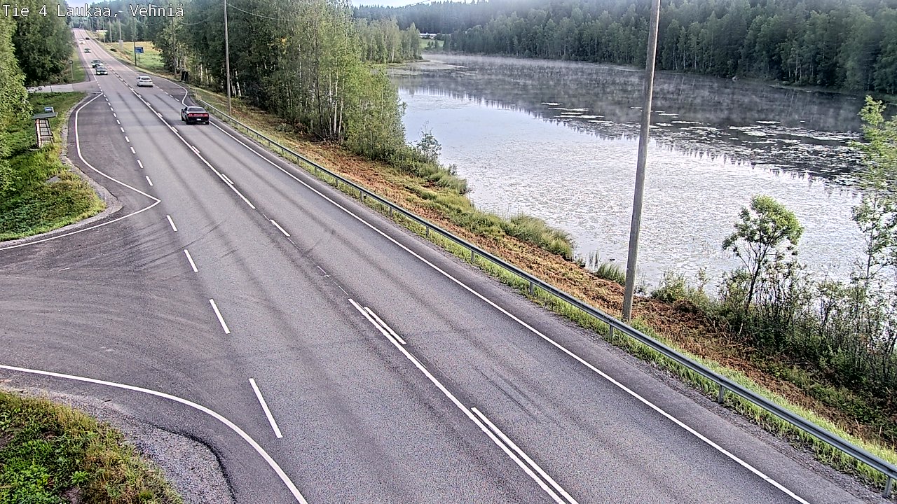 Weather Camera Image Road 4  Laukaa, Vehniä, Laukaa, Keski-Suomi