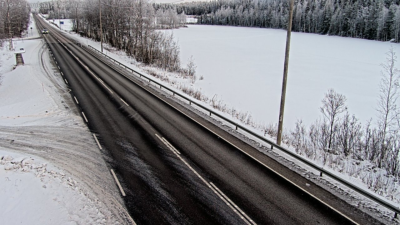 Weather Camera Image Road 4  Laukaa, Vehniä, Laukaa, Keski-Suomi